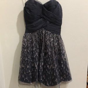 CACHE SWEETHEART CHIFFON DRESS. Size 4